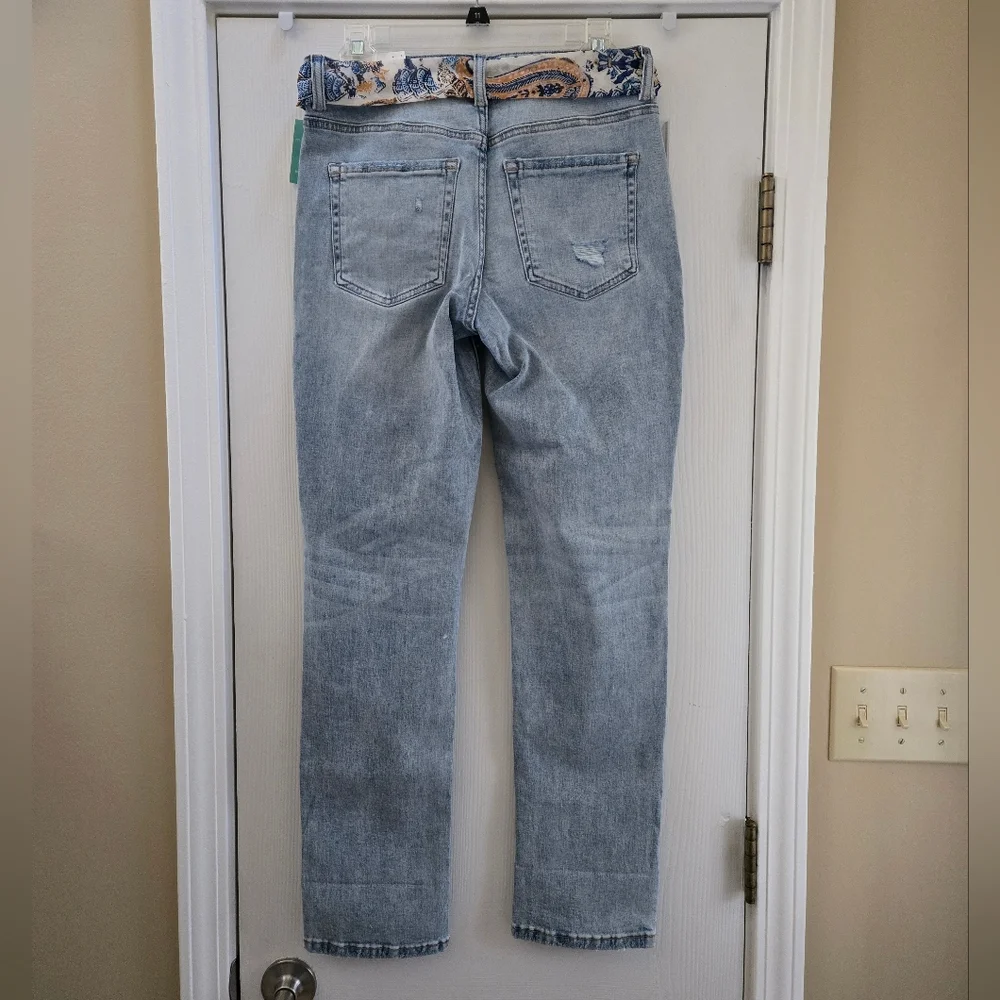 M jeans by Maurices slim straight ankle mid rise jeans - Picture 4 of 8